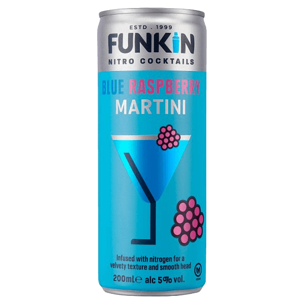 Funkin Nitro Cocktails Blue Raspberry Martini 200ml