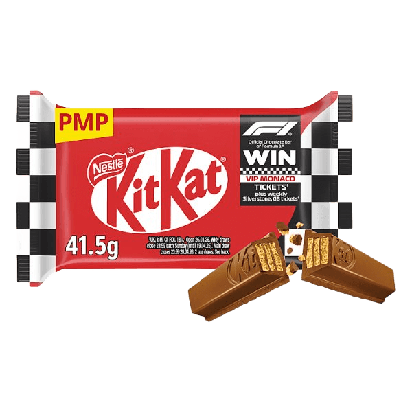 KitKat F1 4 Finger Milk Chocolate Biscuit Bar