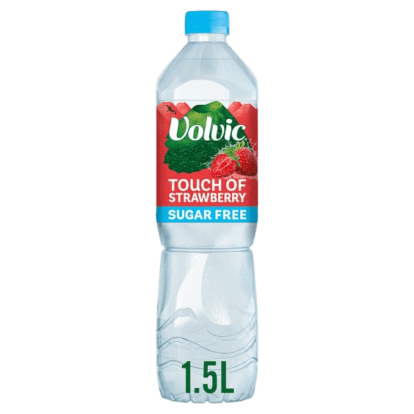 Volvic Touch of Fruit Strawberry Sugar Free Still Flavoured Water 1.5L