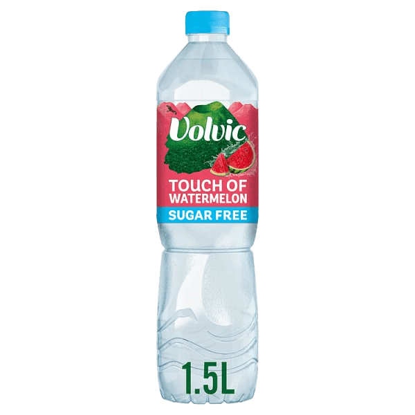 Volvic Touch of Fruit Watermelon Sugar Free Still Flavoured Water 1.5L from £2.25